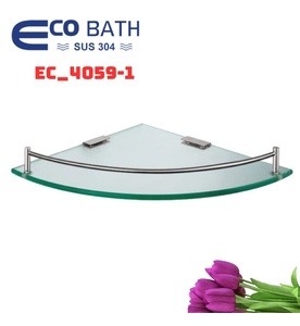 Kệ góc kính để đồ Ecobath EC_4059-1
