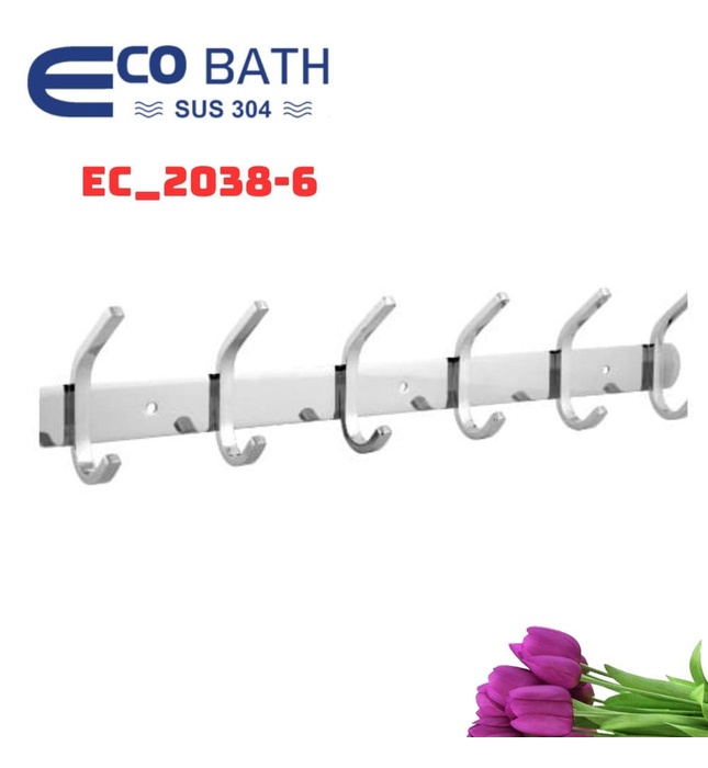 Móc áo 6 vấu Ecobath EC-2038-6