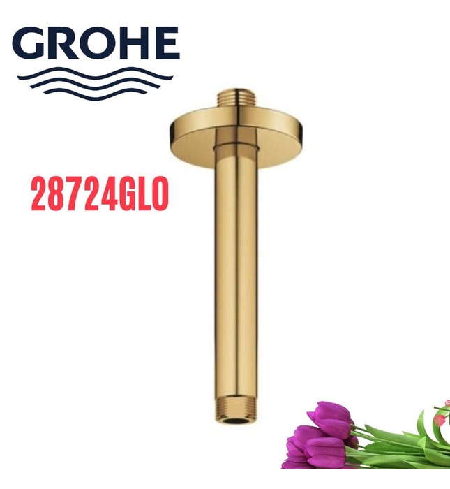 Thanh treo bát sen gắn trần Grohe 28724GL0