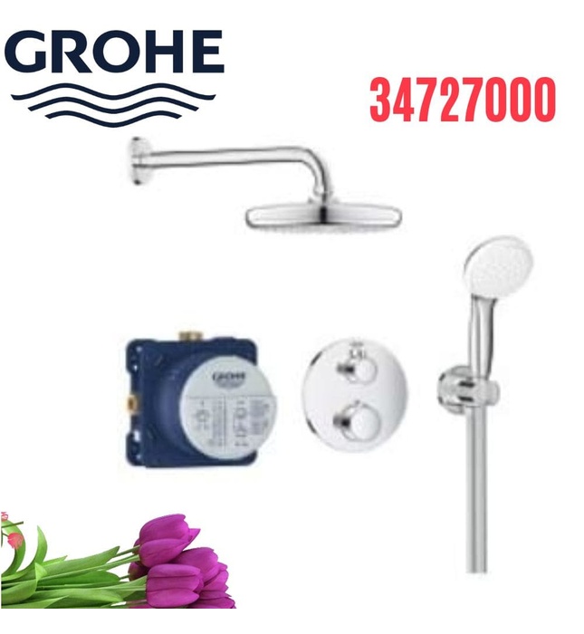 Sen Tắm Nóng Lạnh Âm Tường Đức Grohe 34727000