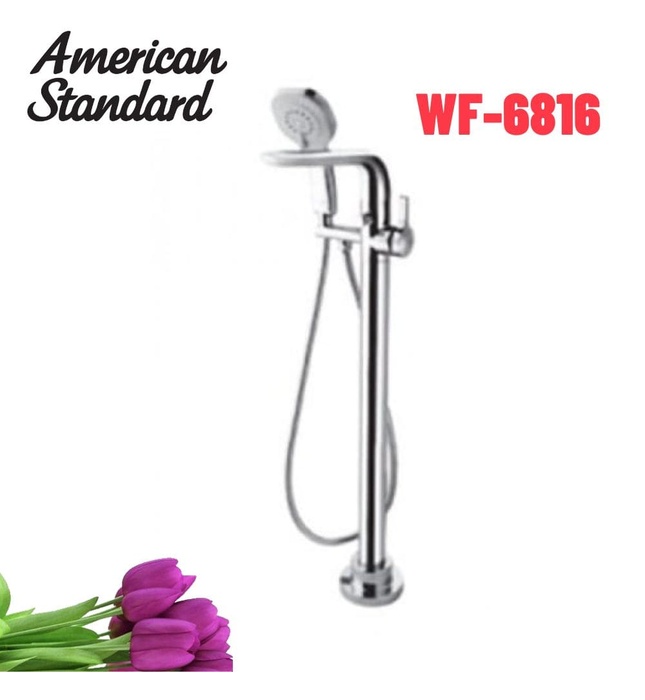 Vòi xả bồn tắm đặt sàn nóng lạnh American Standard WF-6816 