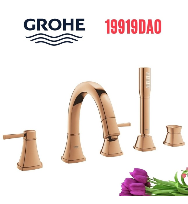 Vòi bồn tắm 5 lỗ bóng Grohe 19919DA0