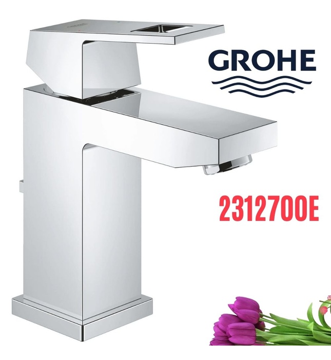 Vòi lavavo nóng lạnh 1 lỗ vuông GROHE 2312700E