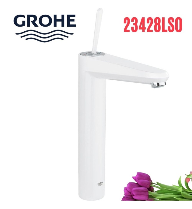 Vòi Lavabo nóng lạnh trắng sứ Grohe 23428LS0