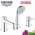 Vòi sen tắm gắn bồn 3 chân GROHE 2511800A