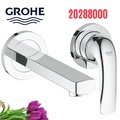 Vòi lavabo nóng lạnh 2 chân am tường GROHE 20288000