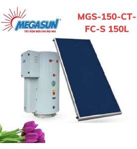 Máy Nước Nóng Tấm Phẳng Megasun MGS-150-CT-FC-S 150L