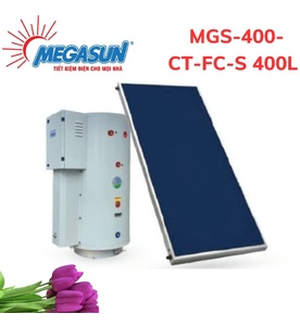 Máy Nước Nóng Tấm Phẳng Megasun MGS-400-CT-FC-S 400L 