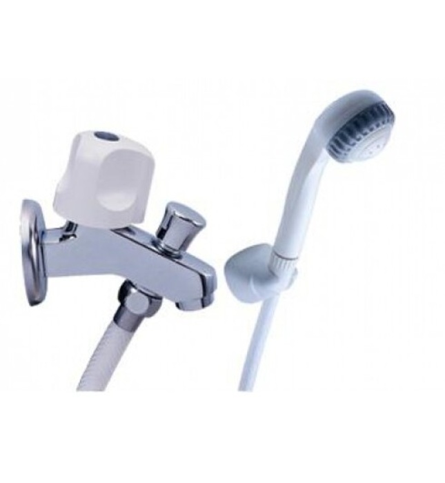 Vòi Sen Tắm Lạnh Caesar S108C Dây Bát Sen Nhựa