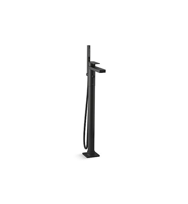 Vòi bồn tắm đặt sàn Kohler K-23492T-4-BL