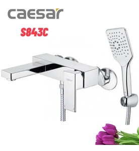 Vòi Sen Tắm Nóng Lạnh Caesar S843C Bát Sen 3 Chế Độ