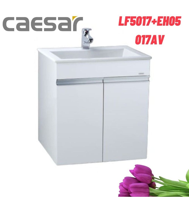 Bộ Tủ chậu lavabo Caesar LF5017+EH05017AV