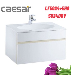 Bộ Tủ chậu lavabo Treo Tường Caesar LF5024+EH05024DDV