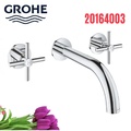 Vòi Chậu Lavabo Nóng Lạnh Gắn Tường Đức Grohe 20164003