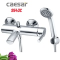 Vòi Sen Tắm Nóng Lạnh Bát Sen Tròn 1 Chế Độ Caesar S543C 