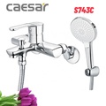Vòi Sen Tắm Nóng Lạnh Bát Sen Tròn 3 Chế Độ Caesar S743C 