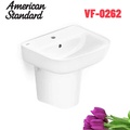 Chậu rửa treo tường chân lửng American Standard VF-0262+VF-7062