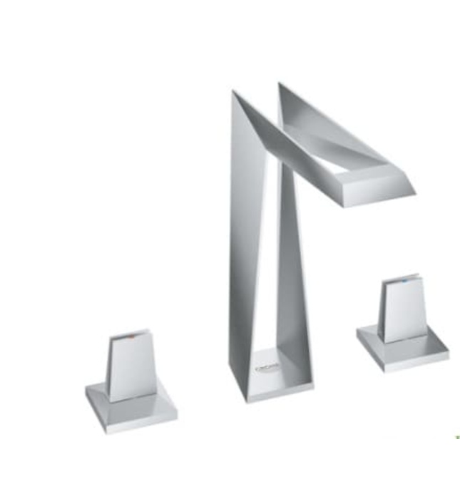 Vòi Chậu Lavabo Nóng Lạnh 3D Đức Grohe 20603SD0
