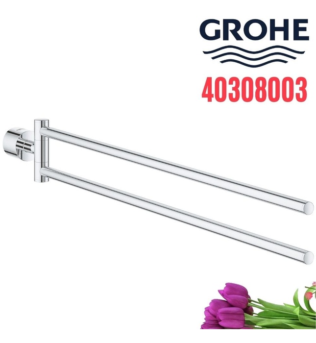 Thanh treo khăn đôi Grohe 40308003