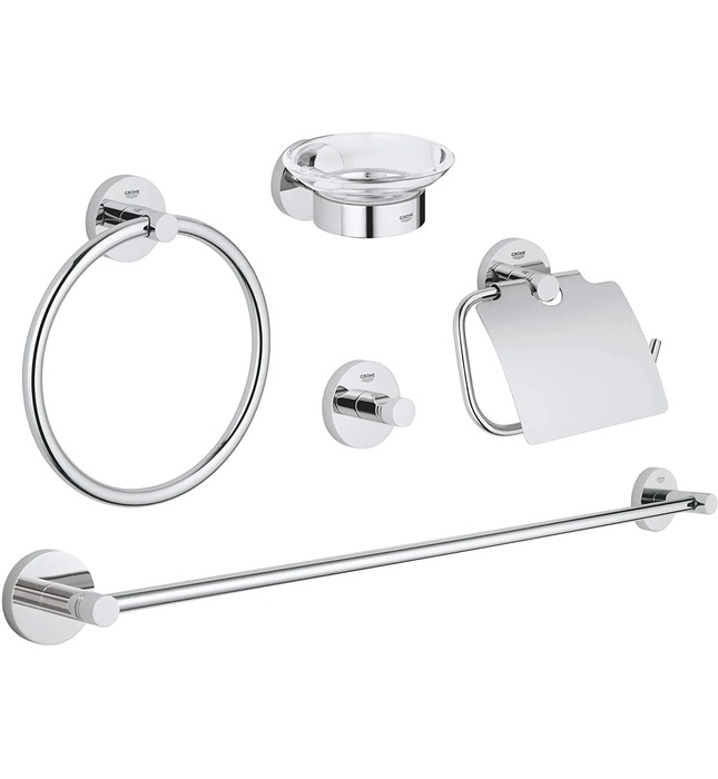 Bộ phụ kiện phòng tắm 5 món Grohe 40344001