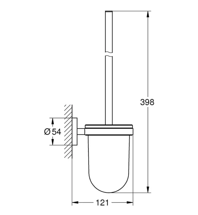 Giá Chổi Tolet Nhập Khẩu Đức Grohe 40374GL1