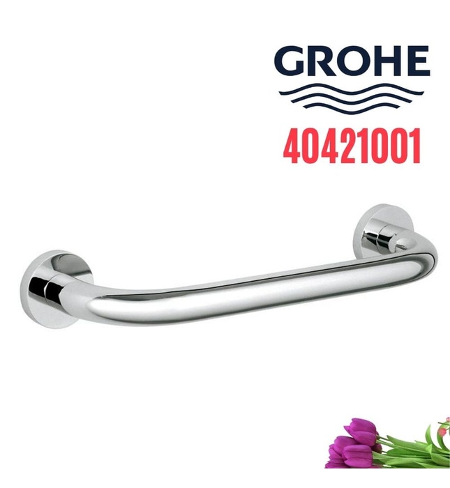 Tay vịn thẳng đơn gắn tường cho người tàn tật Grohe 40421001