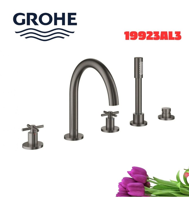 Vòi Xả Bồn Tắm 4 Lỗ Gắn Bồn Đức Grohe 19923AL3