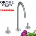 Vòi Chậu Lavabo Nóng Lạnh 3 Lỗ Đức Grohe 20609SD0