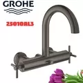 Vòi Chậu Lavabo Nóng Lạnh Gắn Tường Đức Grohe 25010AL3