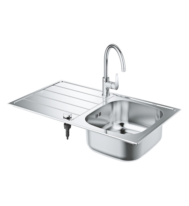 Chậu Rửa Bát 1 Hố Có Bàn Nhập Khẩu Đức Grohe 31562SD1