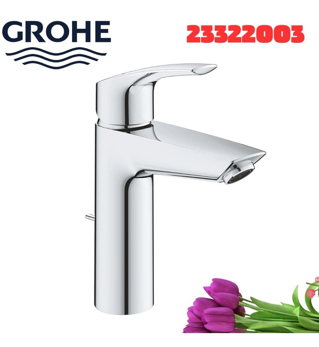 Vòi Chậu Lavabo Nóng Lạnh 1 Lỗ Đức Grohe 23322003