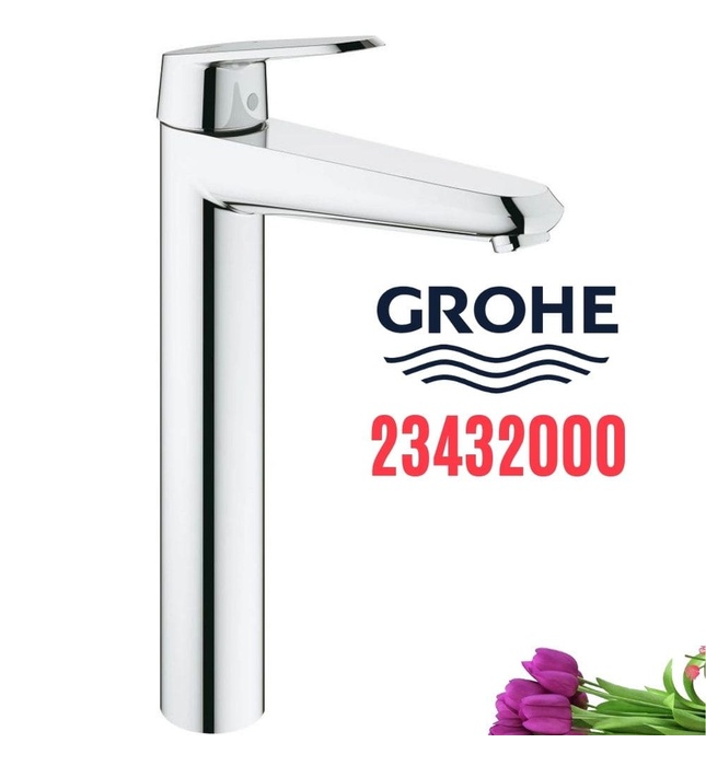 Vòi lavabo nóng lạnh 1 chân cao GROHE 23432000 (25cm)