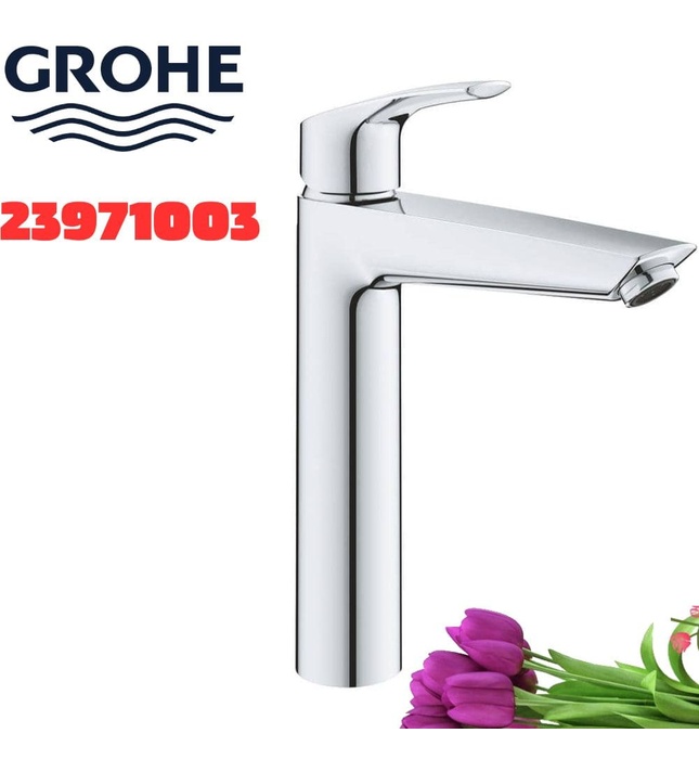 Vòi Chậu Lavabo Nóng Lạnh 1 Lỗ Đức Grohe 23971003