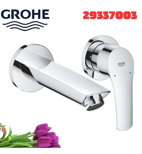 Vòi Chậu Lavabo Nóng Lạnh Gắn Tường Đức Grohe 29337003