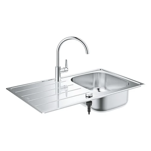 Chậu Rửa Bát 1 Hố Có Bàn Nhập Khẩu Đức Grohe 31562SD1