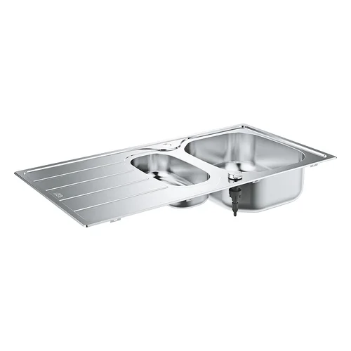 Chậu Rửa Bát 2 Hố Có Bàn Nhập Khẩu Đức Grohe 31564SD1