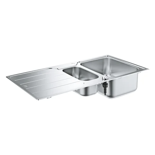 Chậu Rửa Bát 2 Hố Có Bàn Nhập Khẩu Đức Grohe 31572SD1