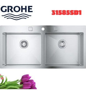Chậu Rửa Bát 2 Hố Nhập Khẩu Đức Grohe 31585SD1