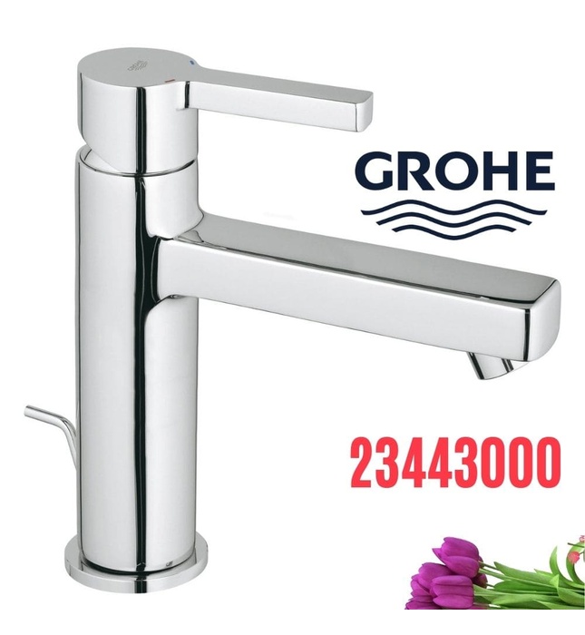 Vòi chậu lavabo nóng lạnh 1 chân Grohe 23443000