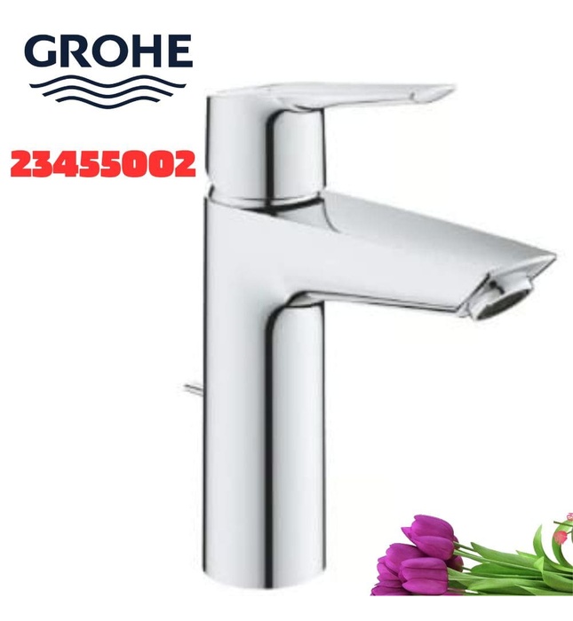 Vòi Chậu Lavabo Nóng Lạnh 1 Lỗ Đức Grohe 23455002