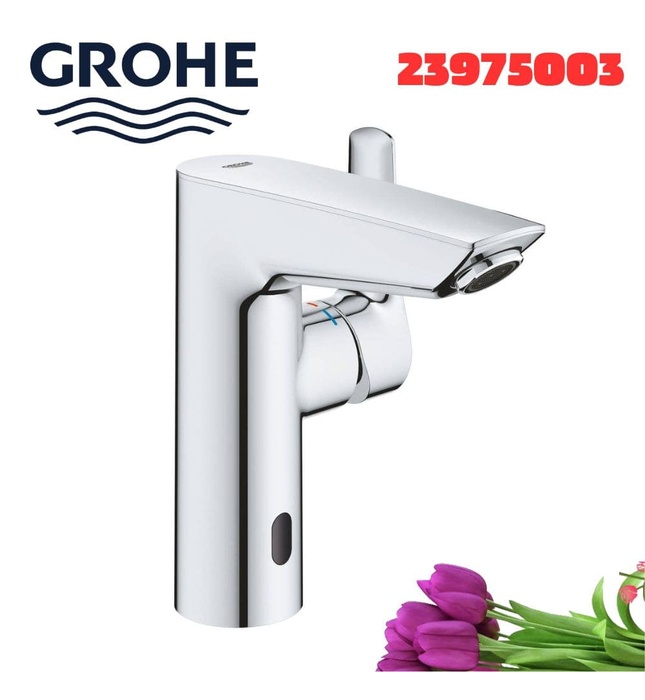 Vòi Chậu Lavabo Nóng Lạnh 1 Lỗ Đức Grohe 23975003