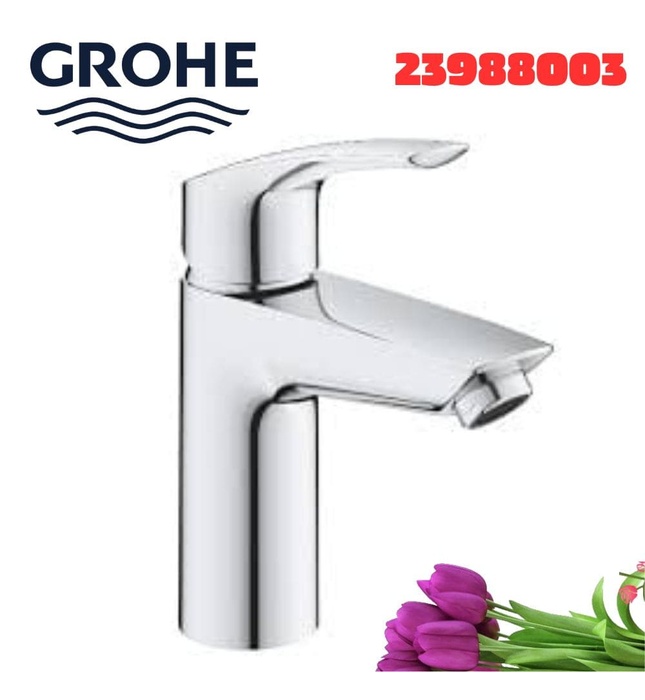 Vòi Chậu Lavabo Nóng Lạnh 1 Lỗ Đức Grohe 23988003
