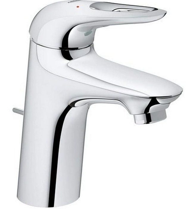 Vòi lavabo nóng lạnh 1 chân thấp Grohe 23564003