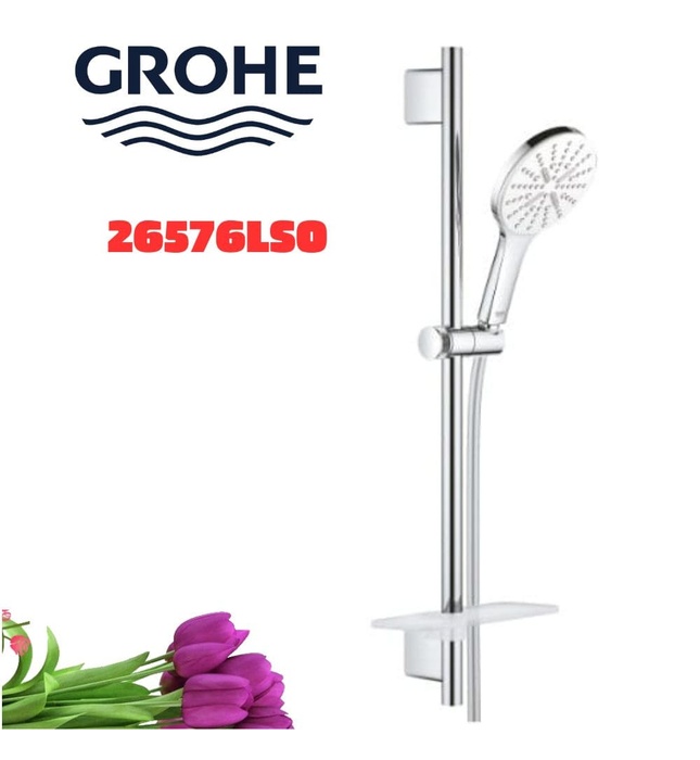 Bộ thanh trượt dây bát sen tắm Đức Grohe 26576LS0