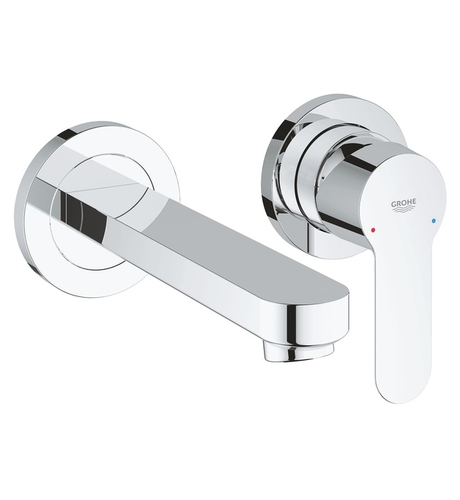 Vòi Chậu Lavabo Nóng Lạnh Gắn Tường Đức Grohe 20474001