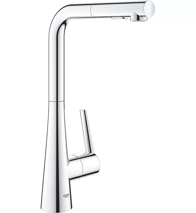 Vòi Chậu Rửa Bát Nóng Lạnh Dây Rút Đức Grohe 32553002