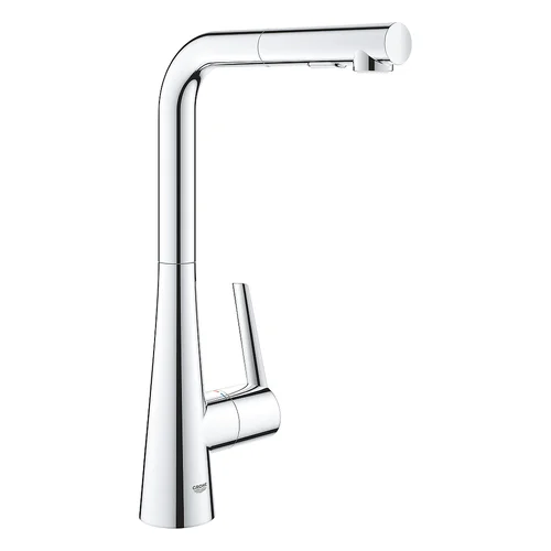 Vòi Chậu Rửa Bát Nóng Lạnh Dây Rút Đức Grohe 32553002