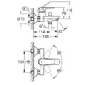 Củ Sen Tắm Nóng Lạnh Đức Grohe 23605001