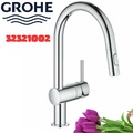 Vòi Chậu Rửa Bát Nóng Lạnh Dây Rút Đức Grohe 32321002