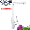 Vòi Chậu Rửa Bát Nóng Lạnh Dây Rút Đức Grohe 32553002